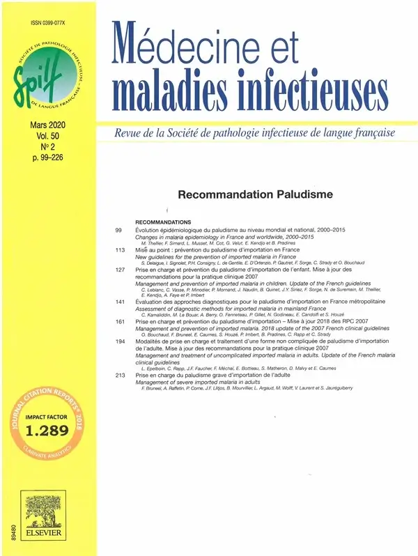 Médecine et maladies infectieuses