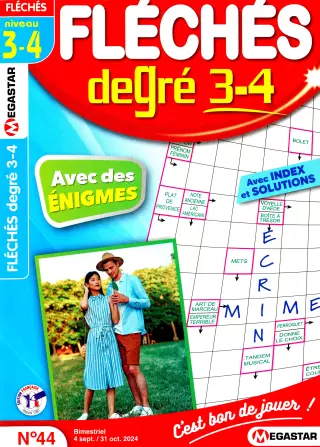 Fléchés degré 3-4