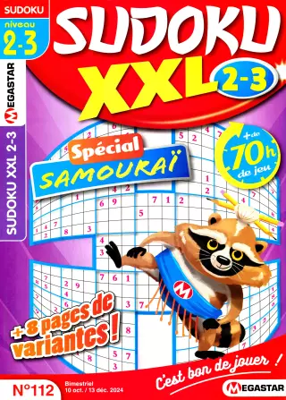 Sudoku XXL Niveau 2-3