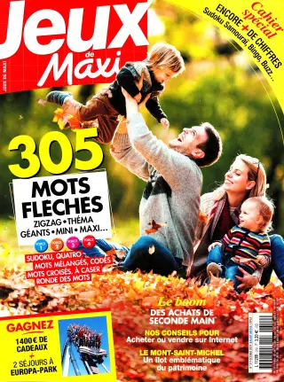 Abonnement magazine Jeux de Maxi