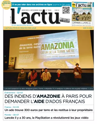 Abonnement journal L'actu